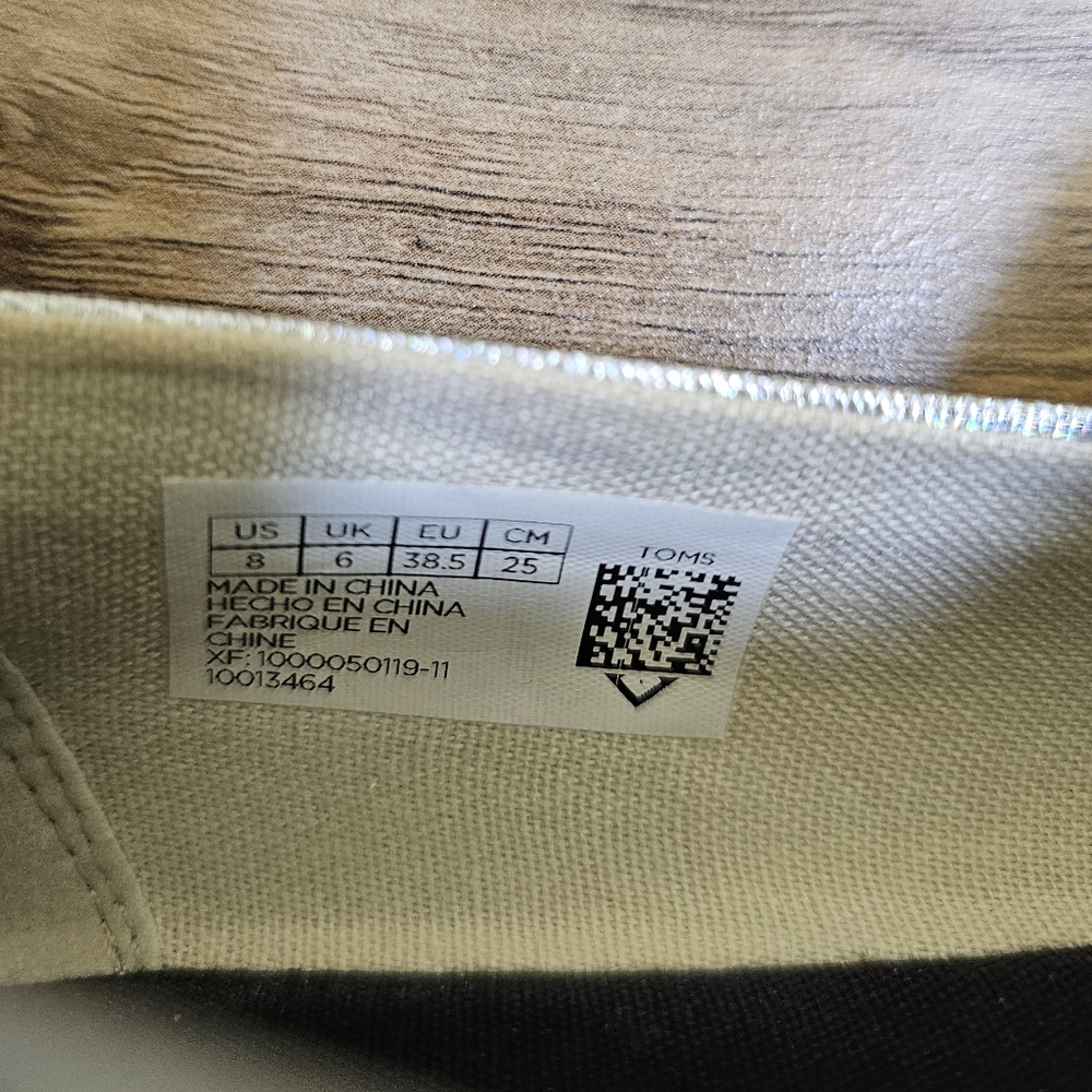 TOMS Alpargata Silver - Picture 6 of 12